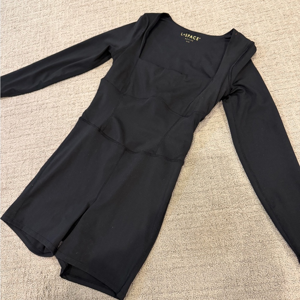 l*space Black Active Allistar Romper - Picture 3 of 4